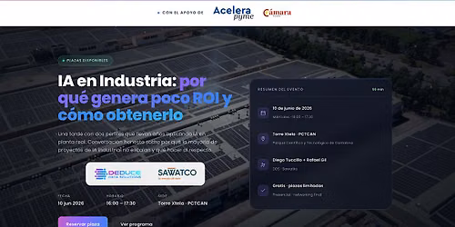 IA en Industria: por qu\u00e9 genera poco ROI y c\u00f3mo obtenerlo