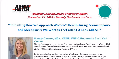 Monthly Business Luncheon