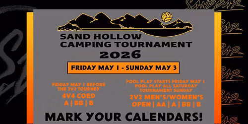Sand Hollow Camping tournament