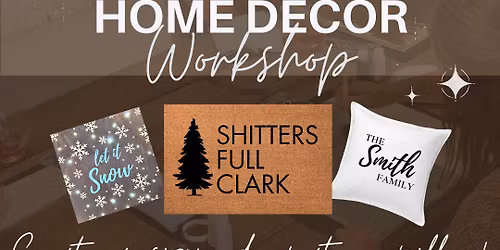 Guelph- Create a wood sign, doormat or pillow!