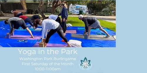 Yoga in the Park at Washington Park in Burlingame