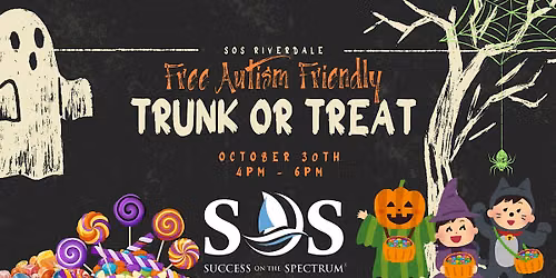 Free Autism Halloween Trunk or Treat