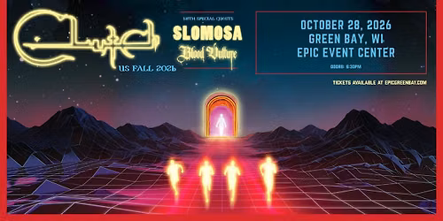 Clutch US Fall 2026 tour w\/ Slomosa & Blood Vulture