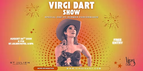 Virgi Dart Live at St. Julien Hotel