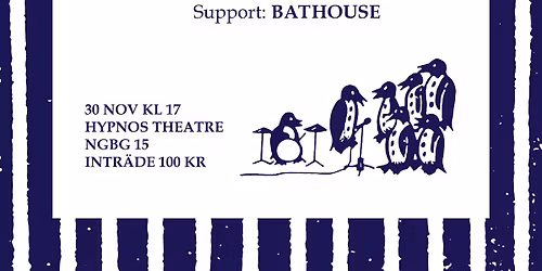 Releasefest: \u00c4NGLAR BL\u00c5SER H\u00c5RT - Support: BATHOUSE