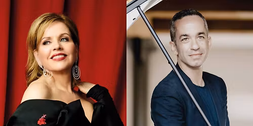 Renee Fleming and Inon Barnatan at Zellerbach Auditorium