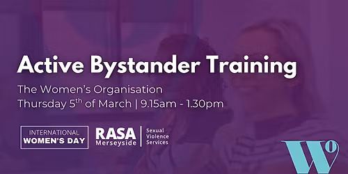 International Women's Day: Active Bystander Training