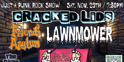 Just a Punk Rock Show & Toy Drive Kick Off