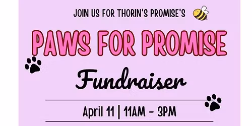 PAWS FOR PROMISE Fundraiser