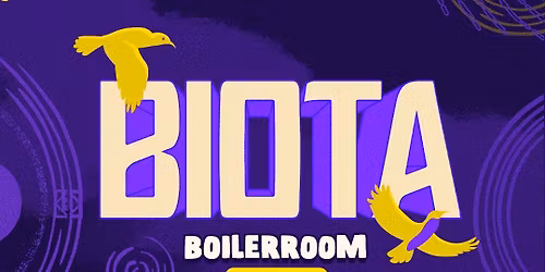 BIOTA - BIRD Rotterdam \ud83d\udccdBoilerroom special