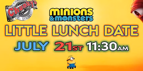 LITTLE LUNCH DATE: Minions & Monsters!