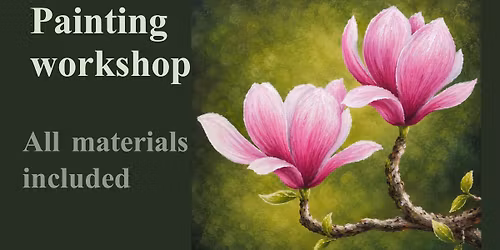 Relaxing Painting Workshop \/ Beginner Friendly