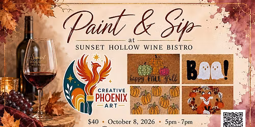 Paint & Sip at Sunset Hollow Wine Bistro