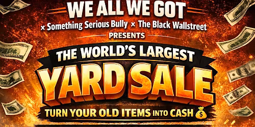 The Worlds Biggest Community Yard Sell