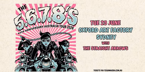 The 5,6,7,8`s 40th Anniversary Aus Tour 2026 Sydney