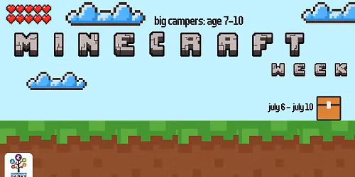 Summer Adventure Camp Minecraft Week