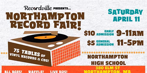 Northampton Record Fair April 2026