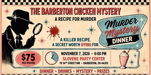 The Barberton Chicken Mystery: A recipe for Murder