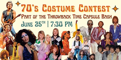 70's Costume Contest @ the Time Capsule Opening Party\ud83d\udd7a