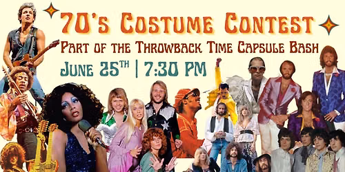 70's Costume Contest @ the Time Capsule Opening Party\ud83d\udd7a