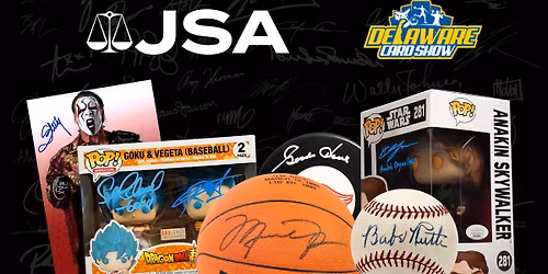 JSA at the Delaware Card Show