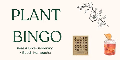Plant Bingo w\/ Peas & Love Gardening