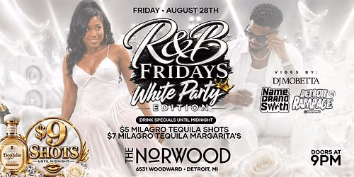 R&B Fridays: White Party