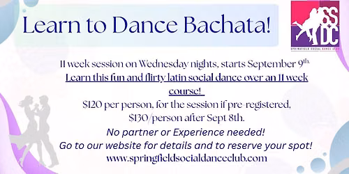 Bachata 11-week session!