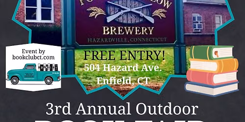 Grown-up Book Fair at Powder Hollow Brewery, Enfield, CT