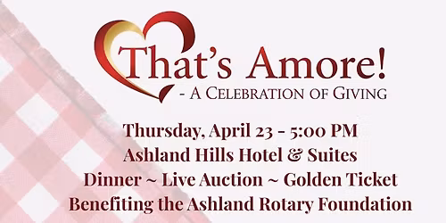 That's Amore! A Celebration of Giving