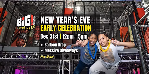 New Year's Eve Early Celebration | BIG Sterling Heights