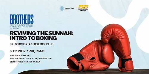 Reviving the Sunnah: Intro to Boxing