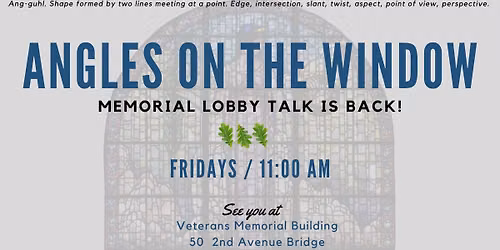 Gallery Talk: Grant Wood's Memorial Window