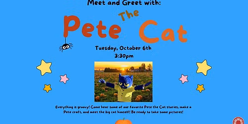 Meet and Greet with Pete the Cat