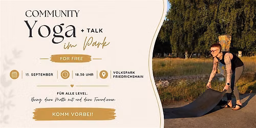 Community Yoga + Talk Vol. 2