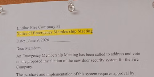 Emergency Membership Meeting