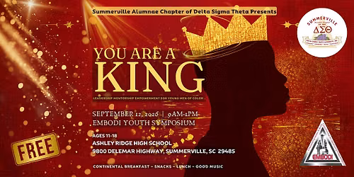 EMBODI Youth Symposium: \u201cYou Are A King\u201d