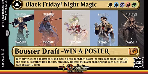 Friday Night Magic Booster Draft