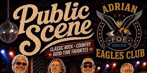 PUBLIC SCENE band "first time" in Adrian, MI