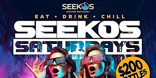 SATURDAY NIGHT VIBES AT SEEKOS ASTORIA