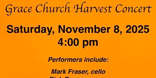 Grace Church Harvest Concert