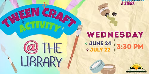 Tween Craft Activities at the Library