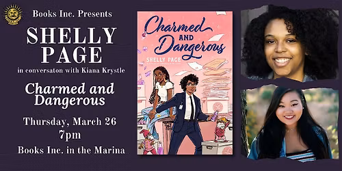 SHELLY PAGE at Books Inc. in the Marina