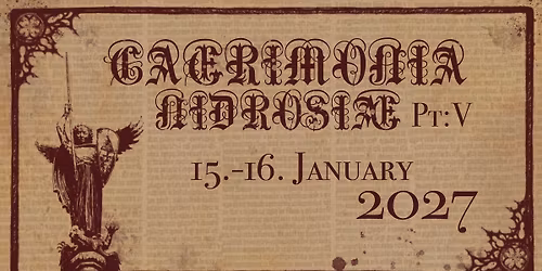 Caerimonia Nidrosiae PT. V \/\/ Byscenen Trondheim 