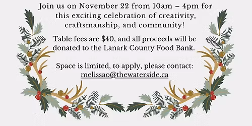 Waterside Christmas Craft Bazaar