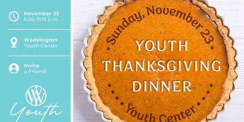 Youth Thanksgiving Dinner