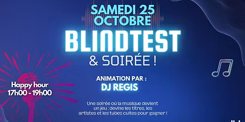 Blindtest & fiesta - L'Hacienda