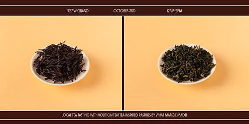 LOCAL TEA TASTING & PASTRY POP-UP