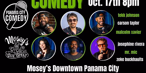Panama City Comedy @ Mosey's Downtown