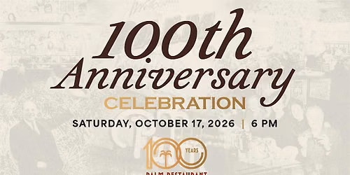 The Palm's 100th Anniversary Wine Dinner - San Antonio